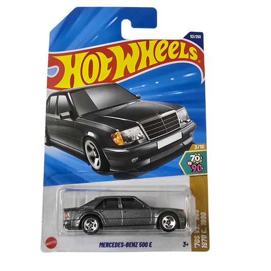 Mercedes-Benz 500 E (2025 | 70s–90s Series)- Hot Wheels