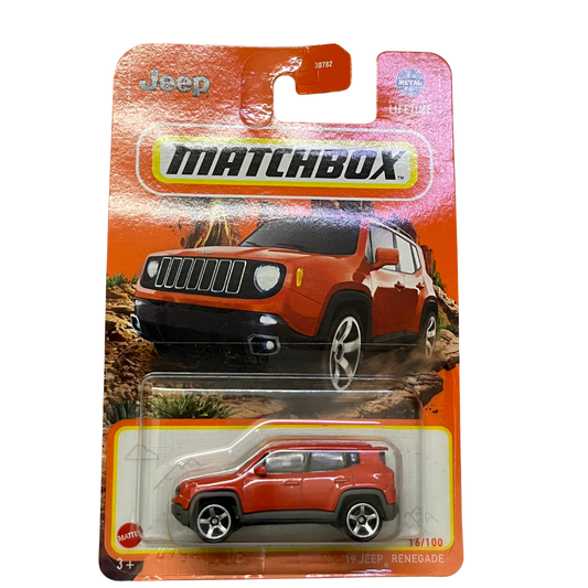 2019 Jeep Renegade - Matchbox Imported