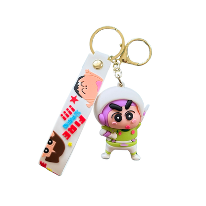 Shinchan Astronaut Costume 3D Rubber Keychain – Shinchan