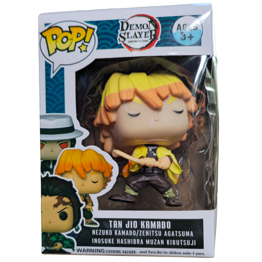 Zenitsu Agatsuma - 13cm Pop head Figure - Demon Slayer