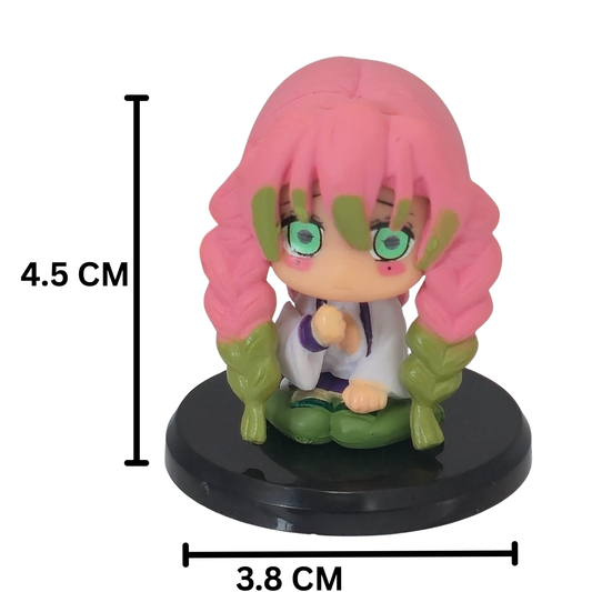 Mitsuri Kanroji Premium Miniature 4.5CM PVC Figure  – Demon Slayer