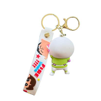 Shinchan Astronaut Costume 3D Rubber Keychain – Shinchan
