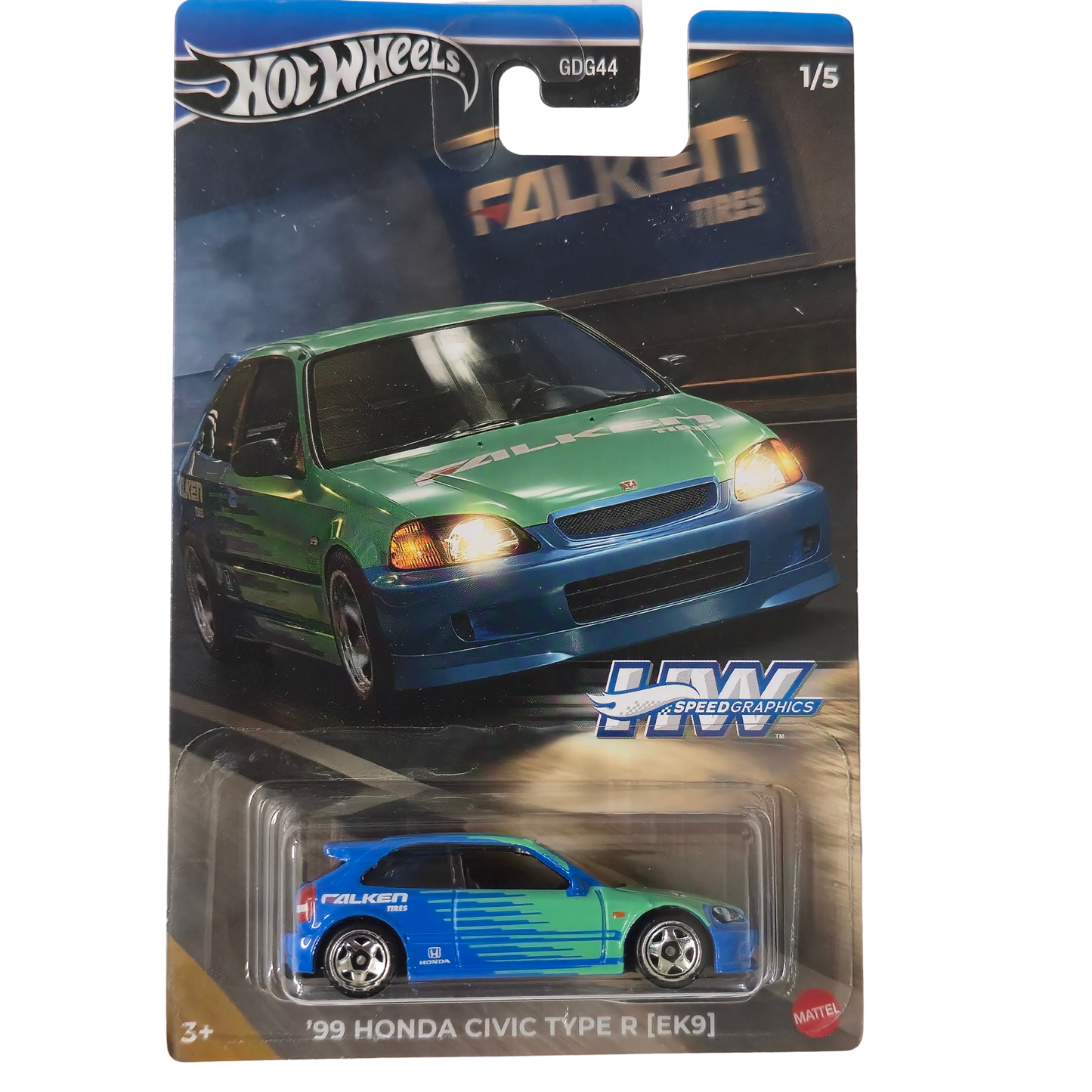 99 Honda Civic Type R [EK9] – HW Speed Graphics-Hot Wheels Imported