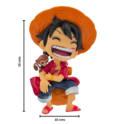 Monkey D. Luffy Chibi Edition- Premium 15CM PVC Figure - One Piece
