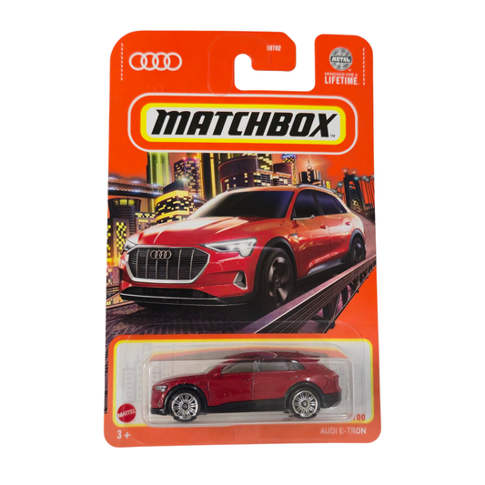 Audi e-Tron – Red Electric SUV - Matchbox Imported