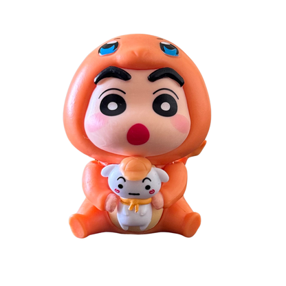 Shinchan as Charmander Cosplay Premium Miniature 6.5CM PVC Figure