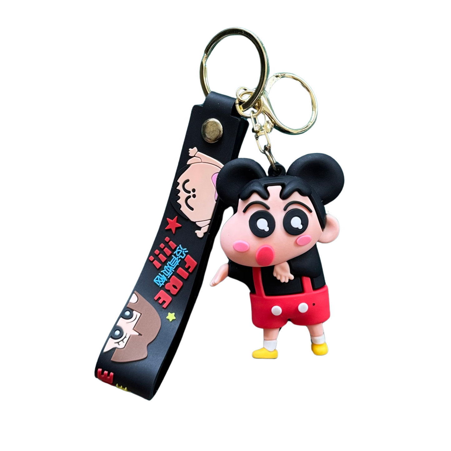 Shinchan Mouse Costume 3D Rubber Keychain – Shinchan