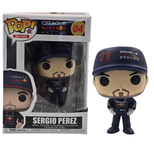 Sergio Pérez -Red Bull - 13 cm Pop head Figure – Formula 1 Racing