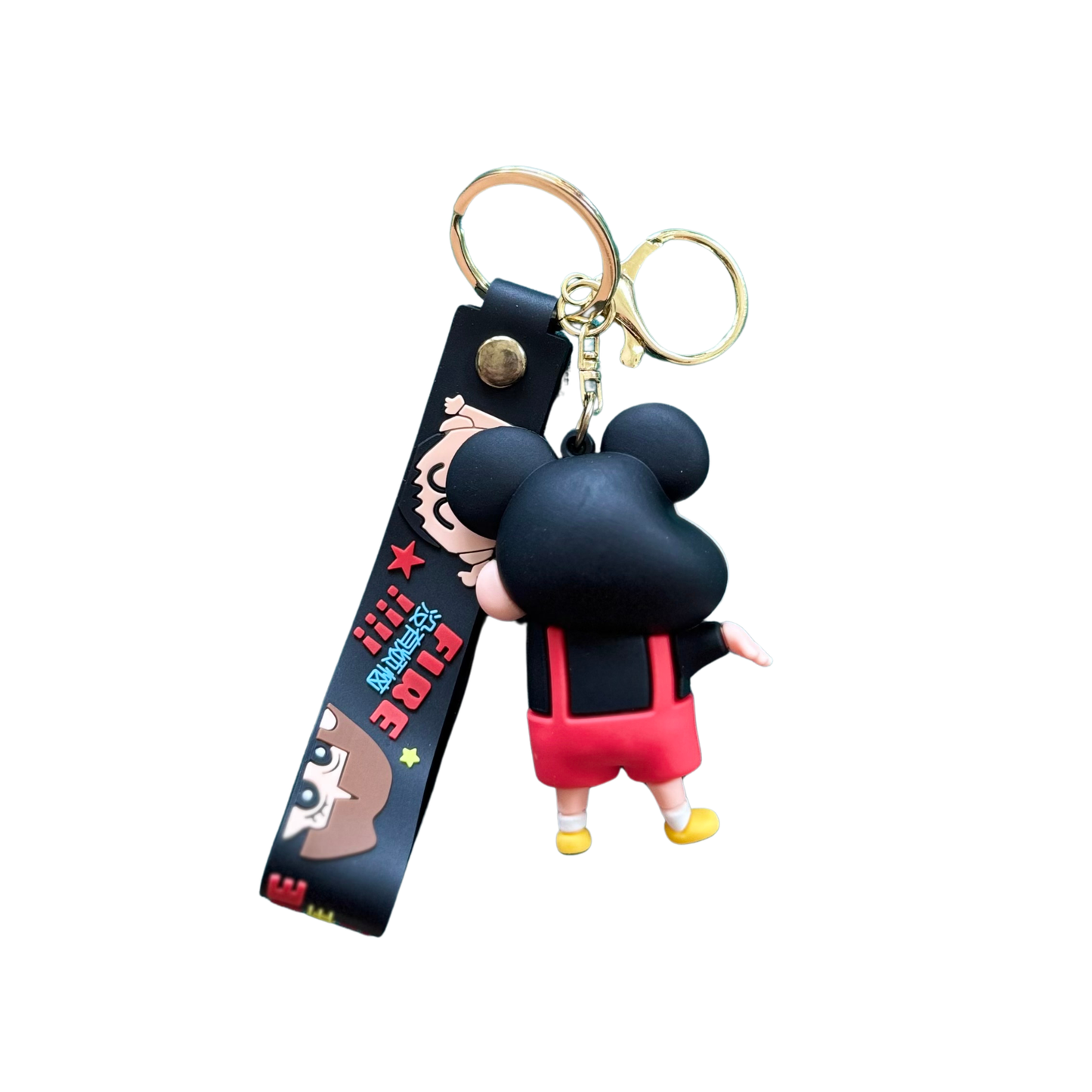 Shinchan Mouse Costume 3D Rubber Keychain – Shinchan