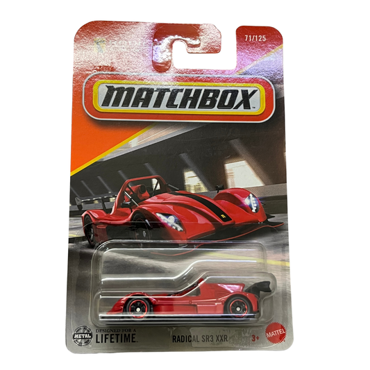 Radical SR3 XXR (Red) - Matchbox Imported