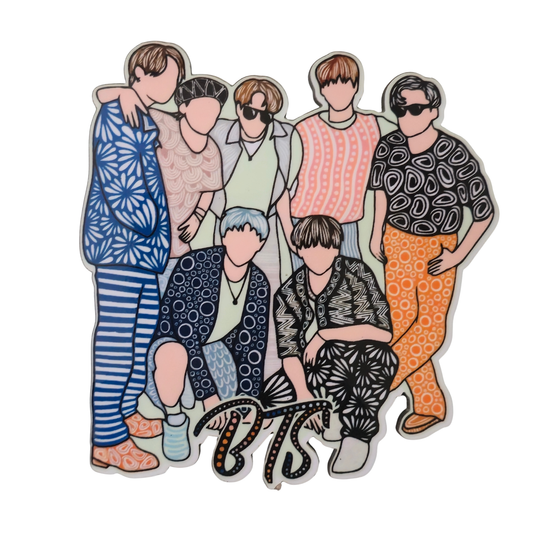 BTS Group Fridge Magnet - BTS