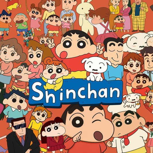 Shinchan - Chibi Style 30-Die-Cut Sticker Pack