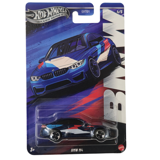 BMW M4 (Silver Series) - Hot Wheels Imported