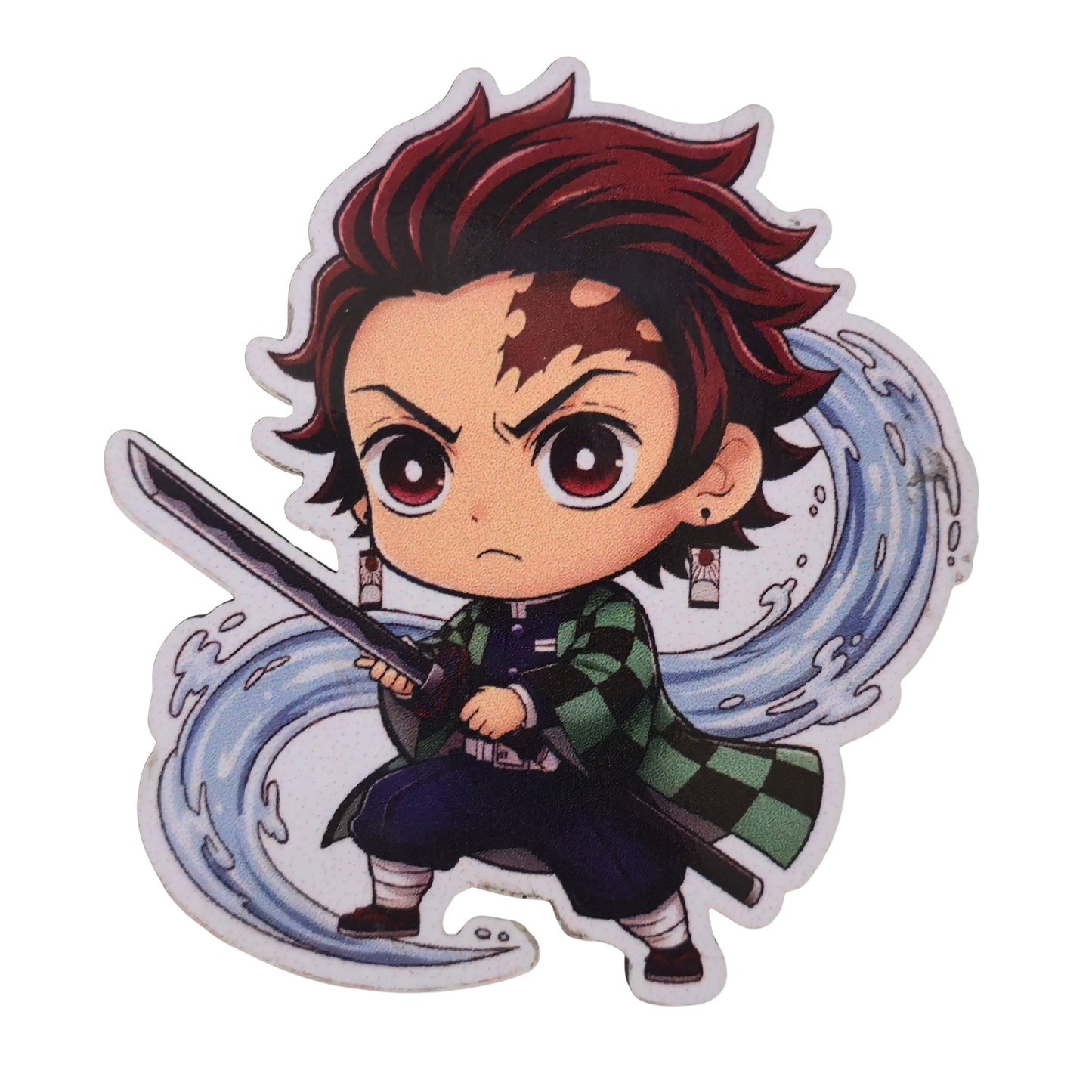 Tanjiro Kamado Chibi Fridge Magnet – Demon Slayer MDF Collectible