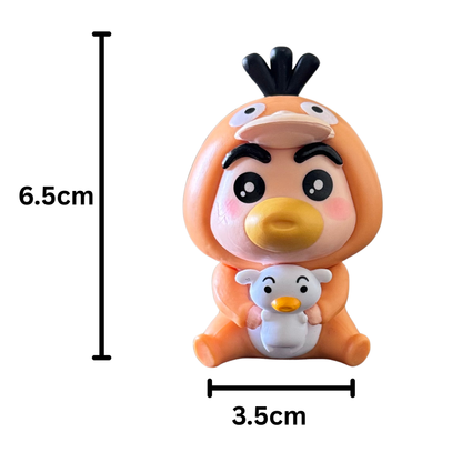 Shinchan as Psyduck Cosplay Premium Miniature 6.5CM PVC Figure