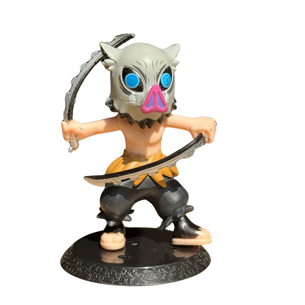 Inosuke Hashibira - Premium Miniature 8.5CM PVC Figure - Demon Slayer ...