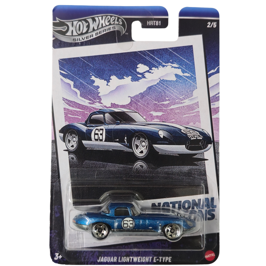 Jaguar Lightweight E-Type (National Icons) - Hot Wheels Imported
