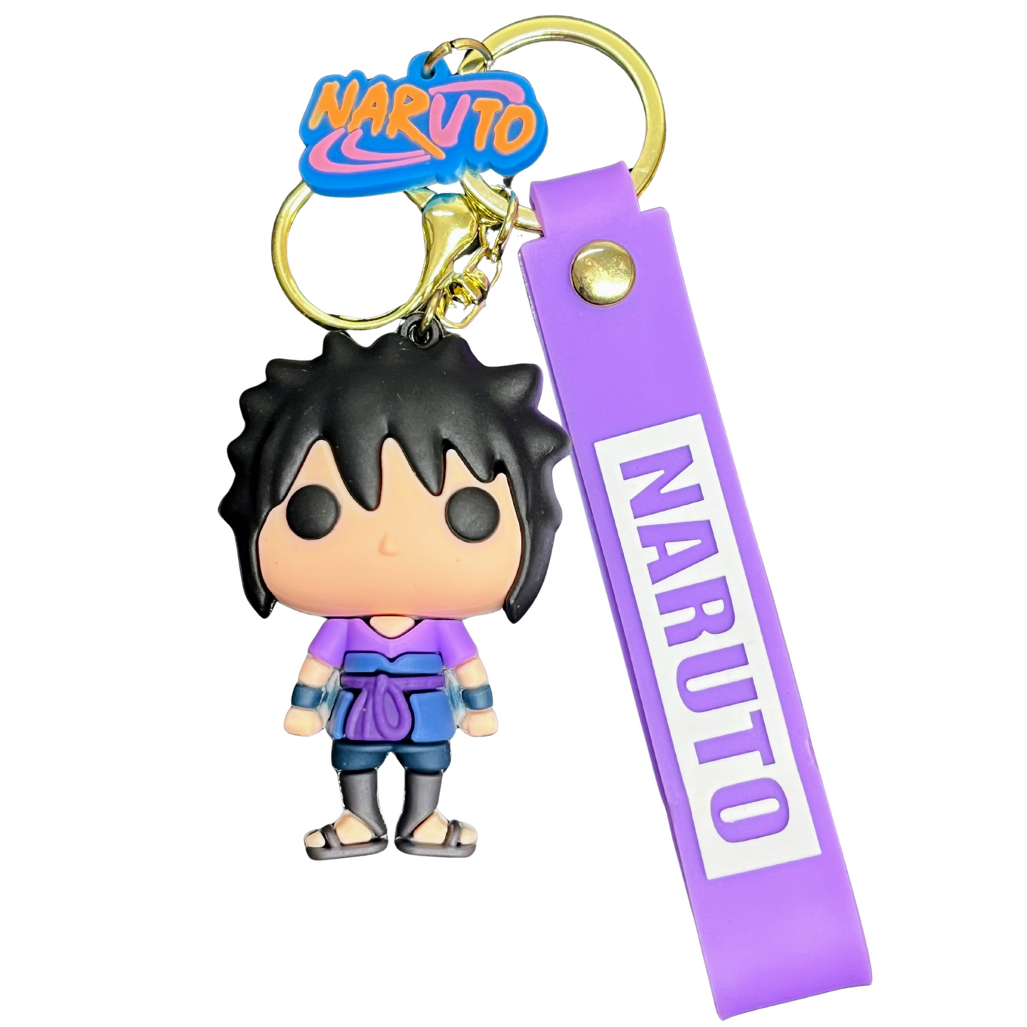 Sasuke Uchiha Bob Head Premium Bob-Head Key chain - Naruto