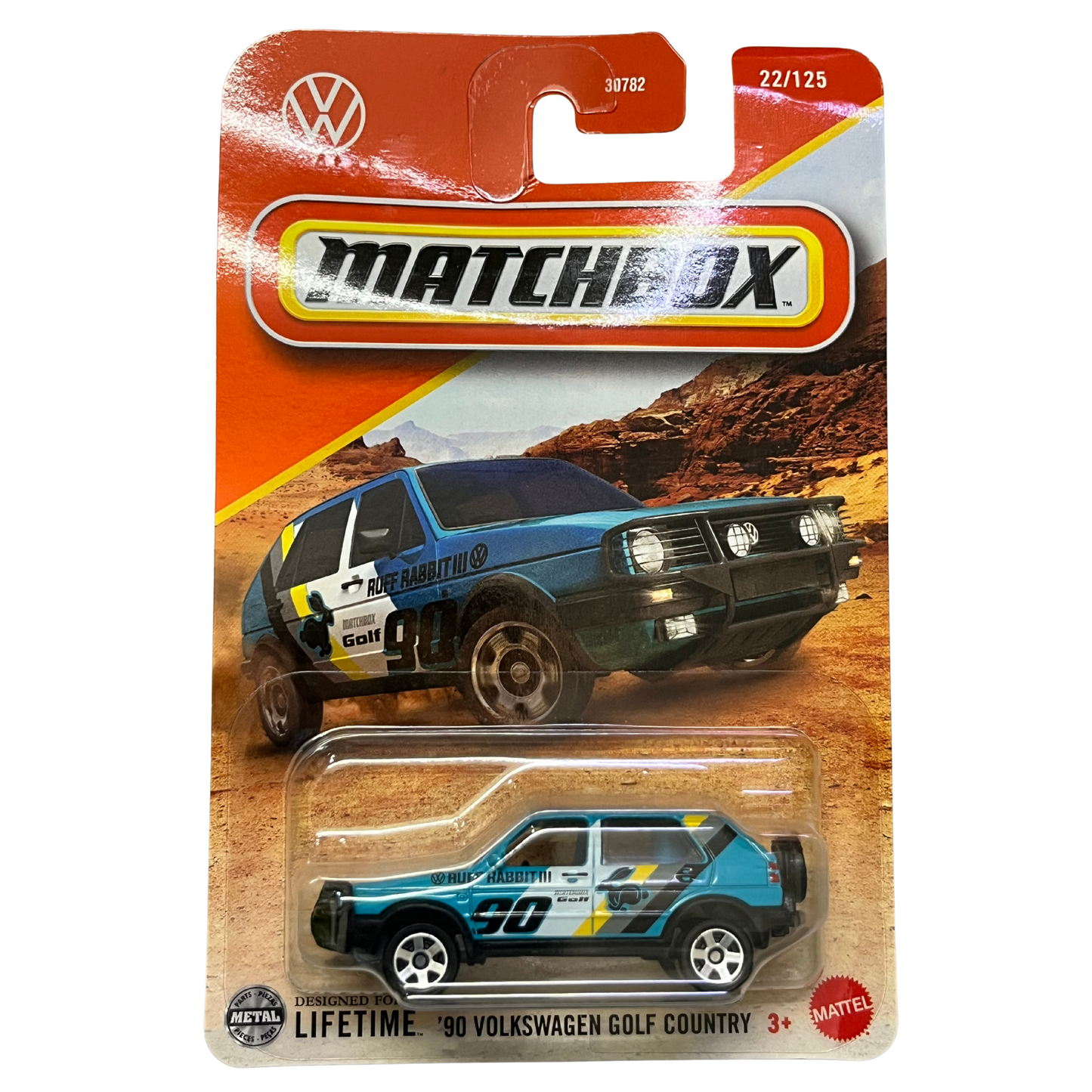 90 Volkswagen Golf Country - Matchbox Imported