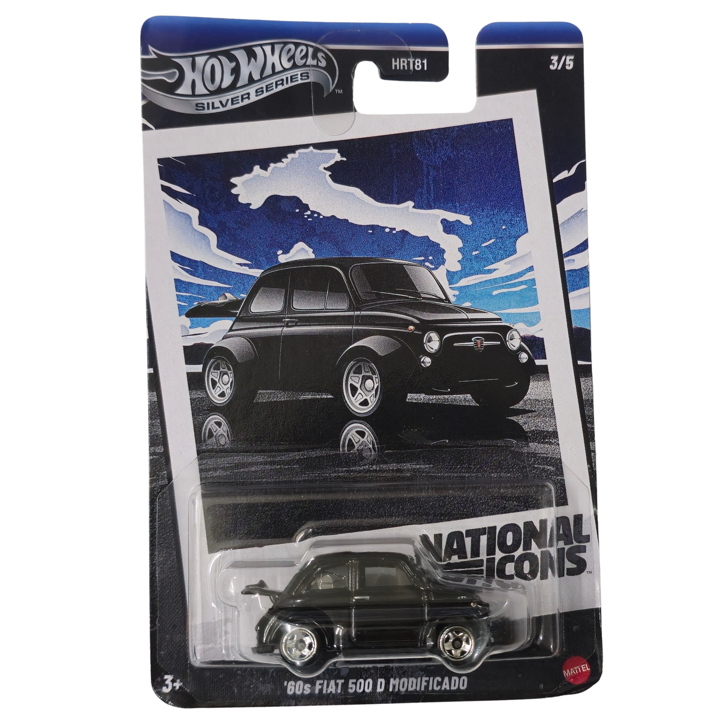 60s Fiat 500D Modificado (National Icons) - Hot Wheels Imported