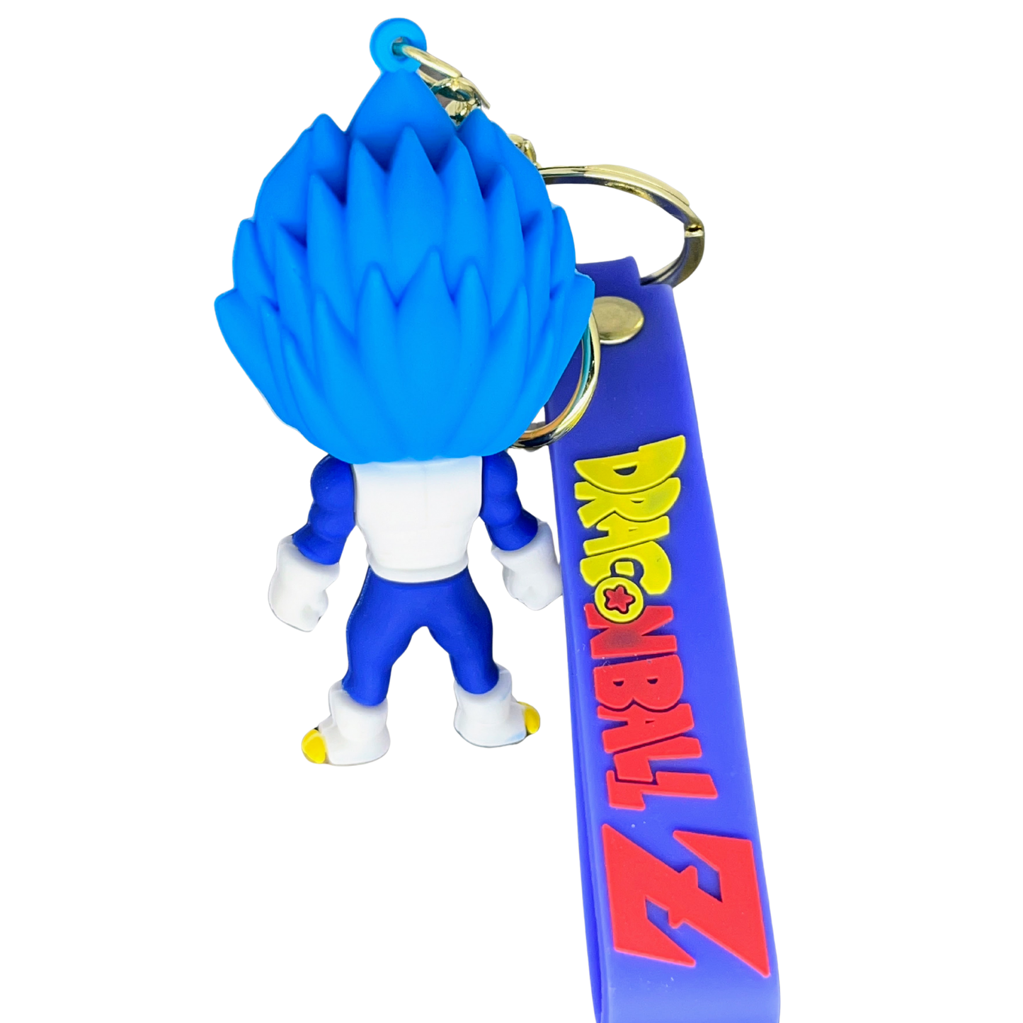 Vegeta Super Saiyan Blue - D2 3D Rubber Keychain - Dragon Ball Z –  DBZ Anime Collectible