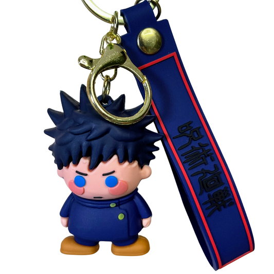 Megumi Fushiguro 3D Rubber Key chain-D1 - Jujutsu Kaisen