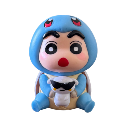 Shinchan as Squirtle Cosplay Premium Miniature 6.5CM PVC Figure