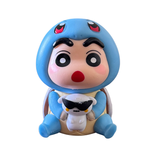 Shinchan as Squirtle Cosplay Premium Miniature 6.5CM PVC Figure