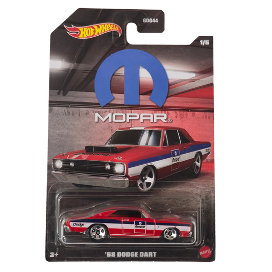 68 Dodge Dart–Mopar Series-Hot Wheels Imported