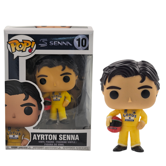 Ayrton Senna - 13 cm Pop head Figure – Formula 1 Racing