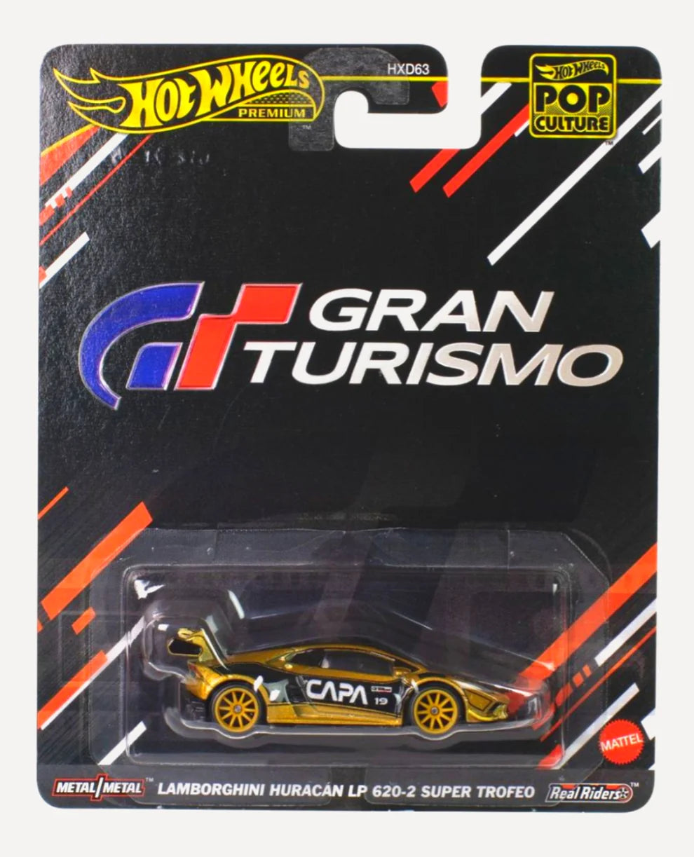 Gran Turismo Lamborghini Huracán LP 620-2 Super Trofeo - Hot Wheels Premium