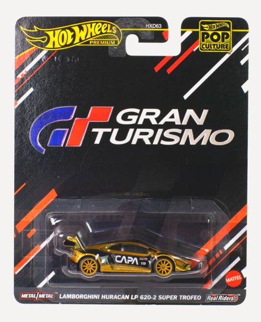 Gran Turismo Lamborghini Huracán LP 620-2 Super Trofeo - Hot Wheels Premium