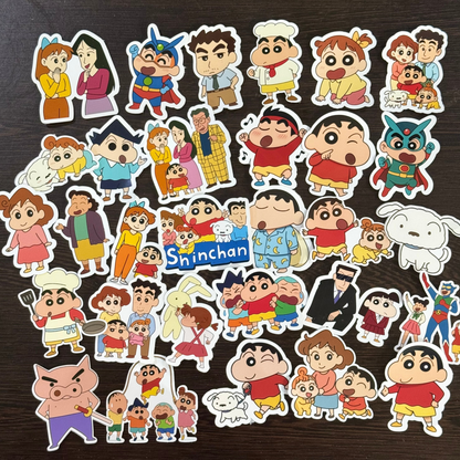 Shinchan - Chibi Style 30-Die-Cut Sticker Pack