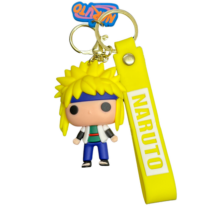 Minato Namikaze (White Cloak Variant) Bob Head Premium Bob-Head Key chain - Naruto