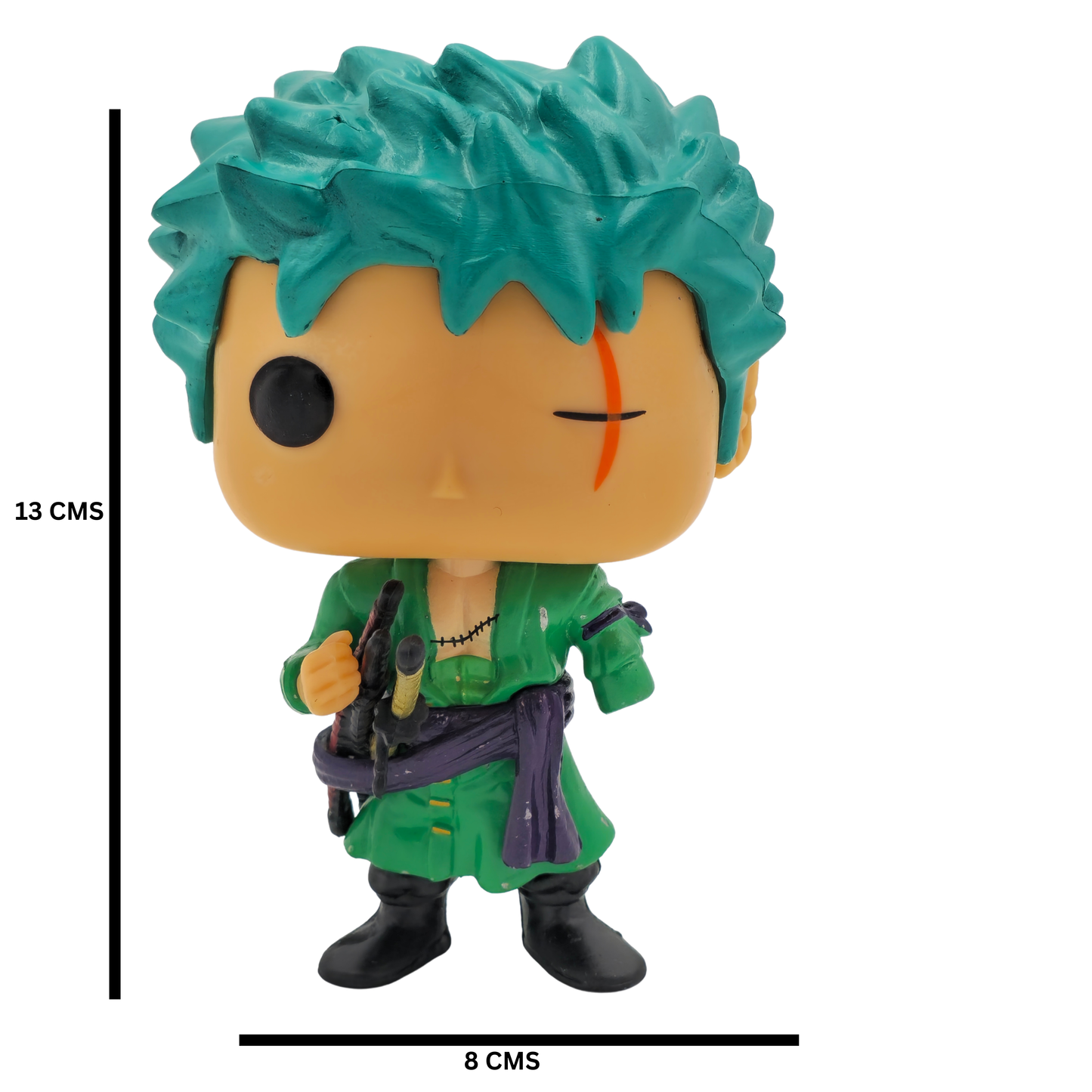 Roronoa Zoro D2- 14 cm Pop head Figure– One Piece