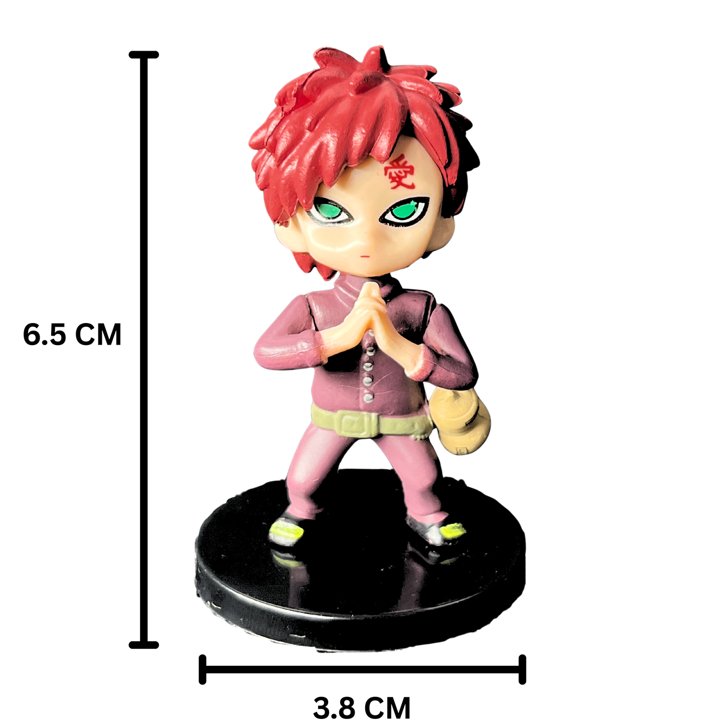 Gaara-2 Premium Miniature 6.5CM PVC Figure  – Naruto