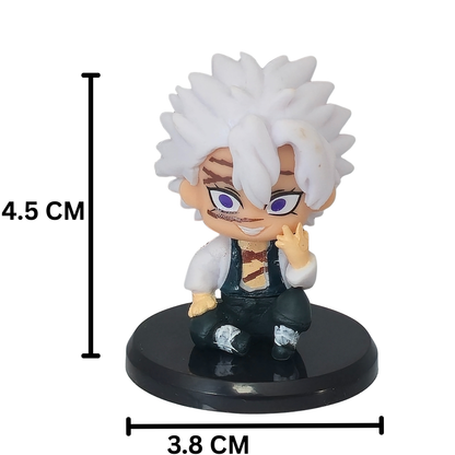 Sanemi Shinazugawa Premium Miniature 4.5CM PVC Figure  – Demon Slayer