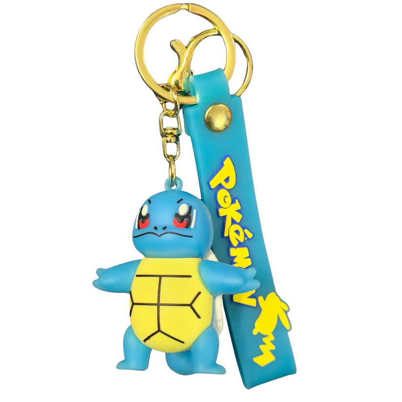 Squirtle premium keychain D1– Pokemon – Kraft Crate