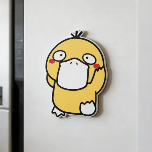 Psyduck Chibi 3D Printed PLA Fridge Magnet – Pokemon Anime