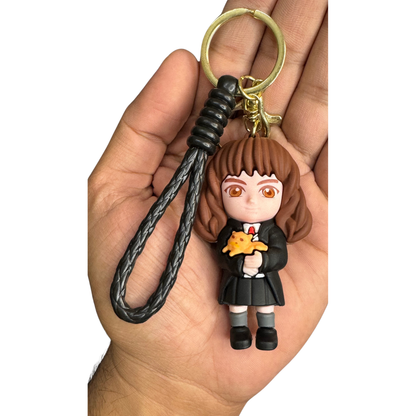 Harry Potter – Hermione 3D Rubber Key chain-D2