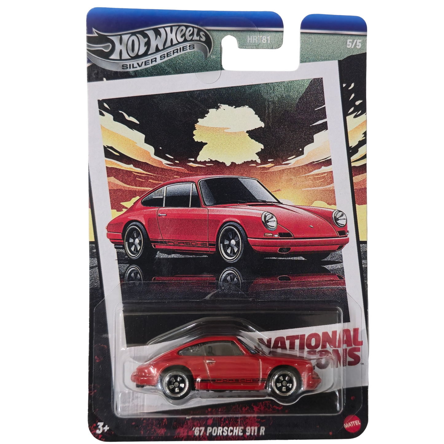 67 Porsche 911R (National Icons) - Hot Wheels Imported