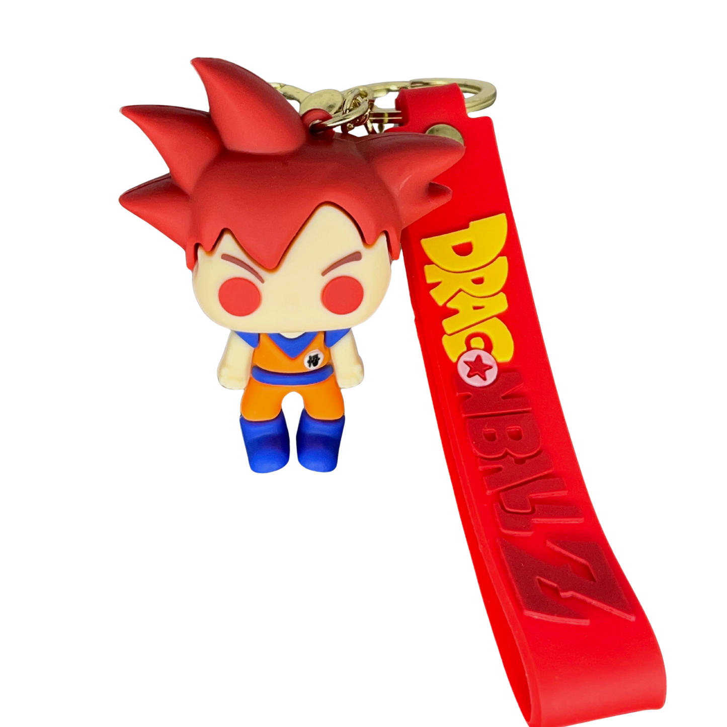 Goku Super Saiyan - D1 3D Rubber Keychain - Dragon Ball Z –  DBZ Anime Collectible