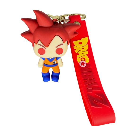 Goku Super Saiyan - D1 3D Rubber Keychain - Dragon Ball Z –  DBZ Anime Collectible