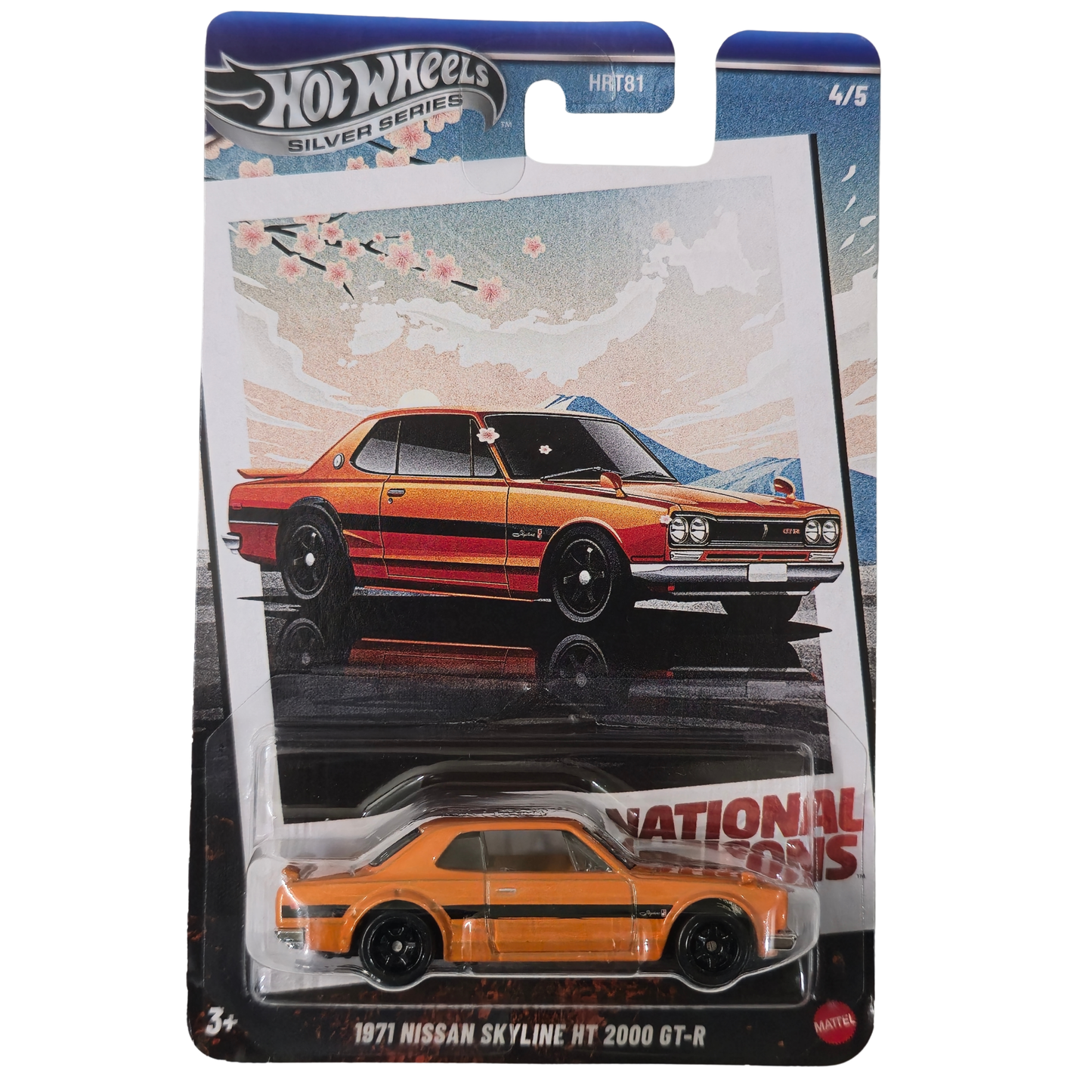 1971 Nissan Skyline HT 2000 GT-R (National Icons) - Hot Wheels Imported