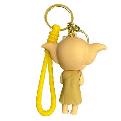 Harry Potter – Dobby 3D Rubber Keychain | Cute House-Elf Key Ring for Potterheads-D2