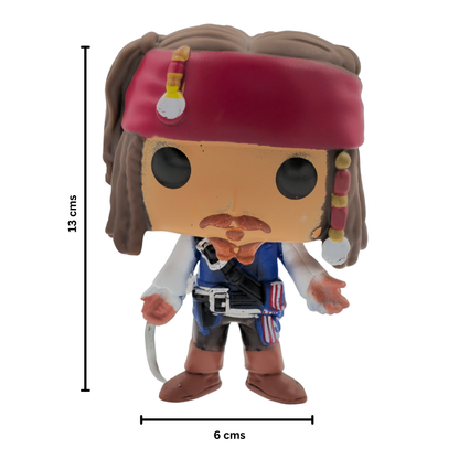 Captain Jack Sparrow - 13 cm Funko Pop head inspired Figure – Pirates of the Caribbean