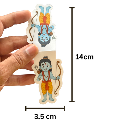 Lord Ram Avatar - Magnetic Bookmark