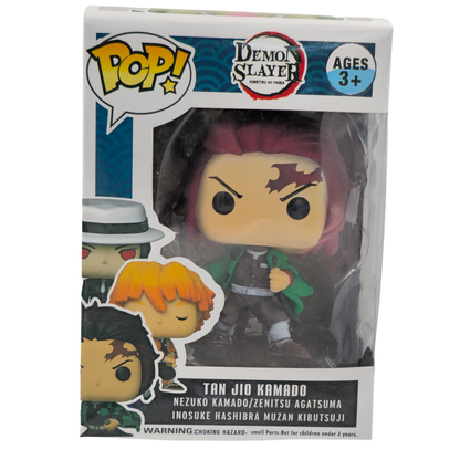 Tanjiro Kamado- 13 cm Funko Pop head inspired Figure – Demon Slayer