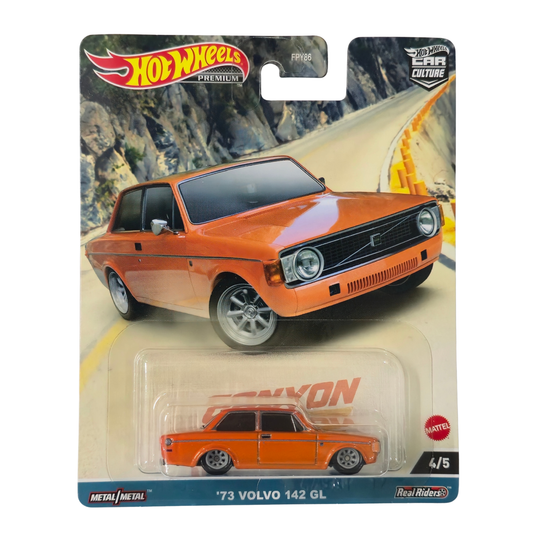 '73 Volvo 142 GL – Car Culture: Canyon Warriors (4/5)-Hotwheels Imported
