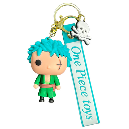 Roronoa Zoro Bob-Head Key chain- One Piece